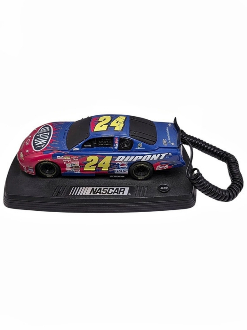 2002 Collectible Jeff Gordon Fone NASCAR #24 Landline Phone Tested & Working